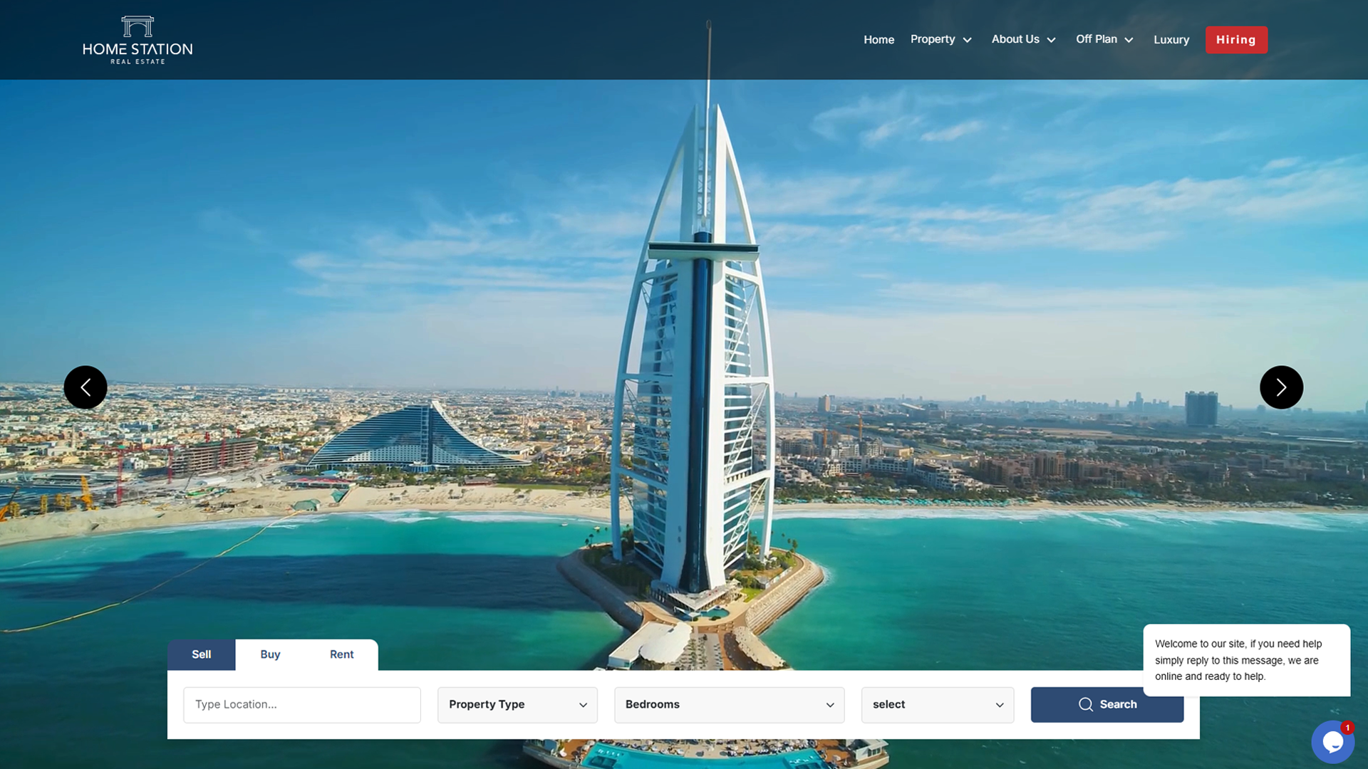 HomeStation Web - Abdul Web Creator